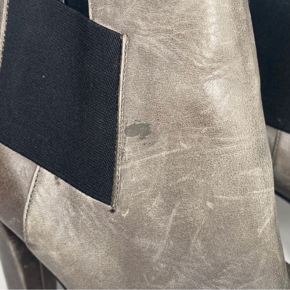 All Saints Distressed Peep Toe Boots, size 7.5 - Picture 6 of 7